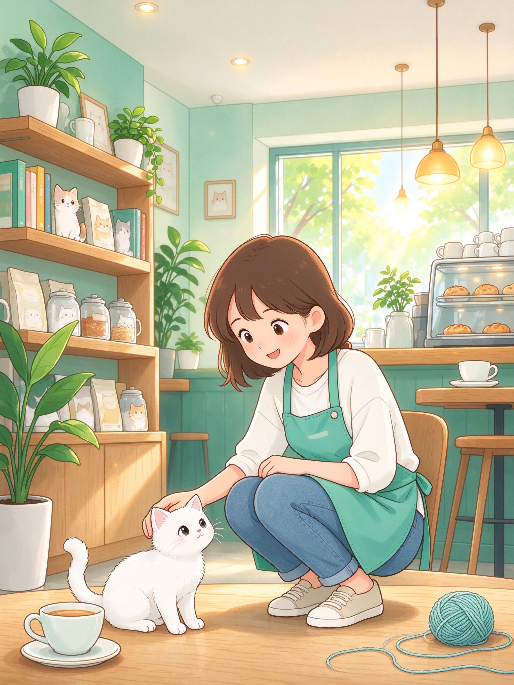 封面：猫咖时光